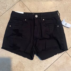 Pacsun; women’s black shorts; size 23; new with tags